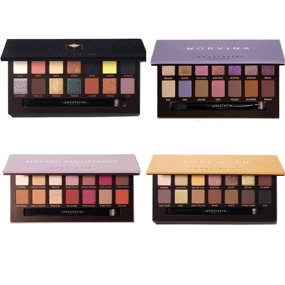 

Anastasia makeup make up NORVINA EYE SHADOW PALETTE Beverlying Hills Makeup Powder Contour Highlighter Face Powder Blusher