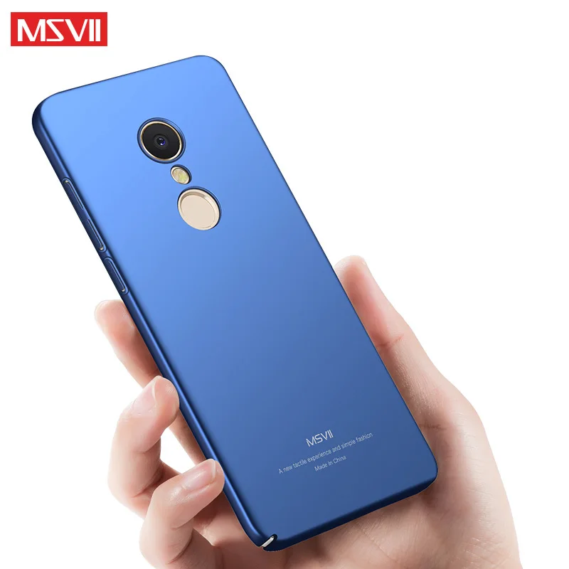 

Xiaomi Redmi 5 Plus Case Cover Luxury Silm Hard PC Back Cover For Xiaomi Redmi5 5Plus Cases Protector Msvii Phone Bag Coque Capa
