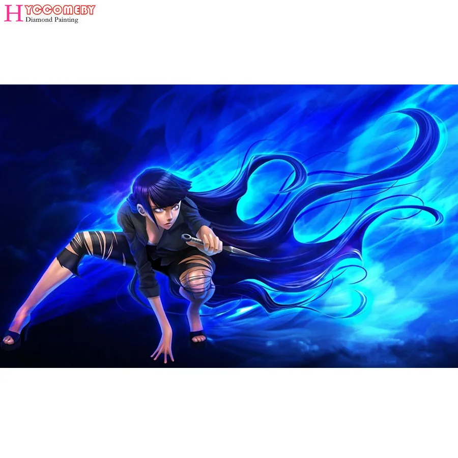 5d DIY round Diamond Painting full squarCross Stitch cartoon Anime