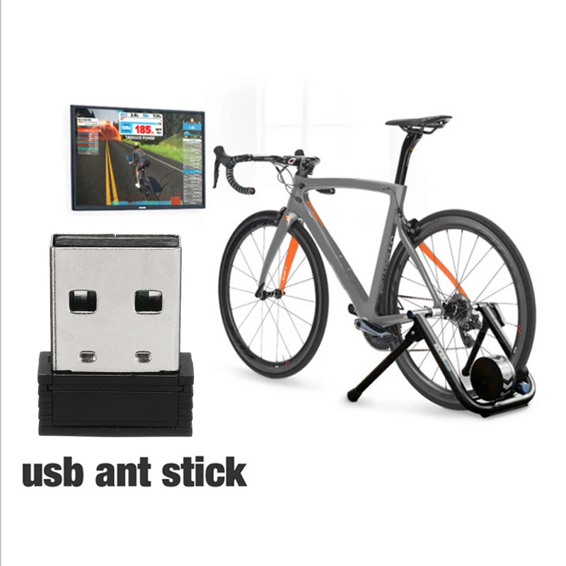 Мини-адаптер ANT+ usb-флешка адаптер ANT USB флешка адаптер портативный для Garmin для Zwift для Wahoo Велоспорт Garmin Forerunner