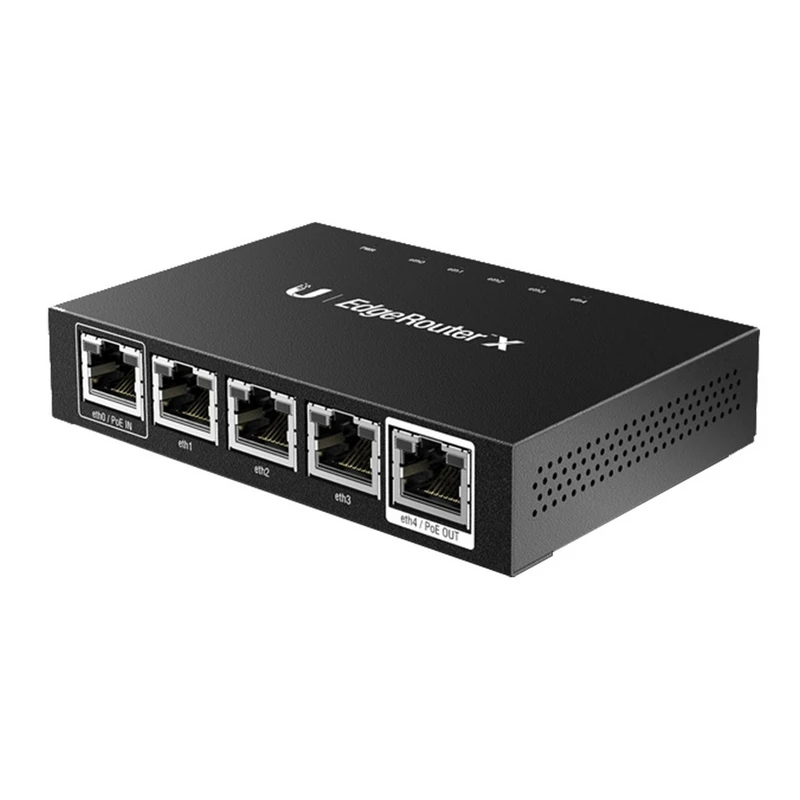Ubiquiti EdgeRouter X (ER X) Расширенные гигабитные Ethernet роутеры Mikrotik| |