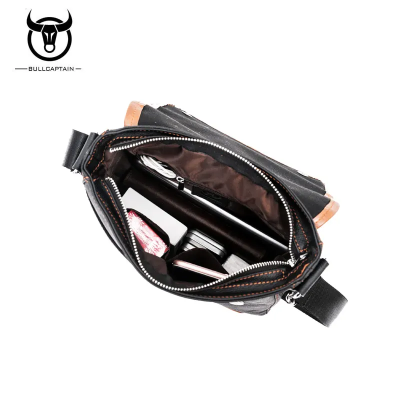 couro crossbody bolsa do homensageiro Formato : Mochilas