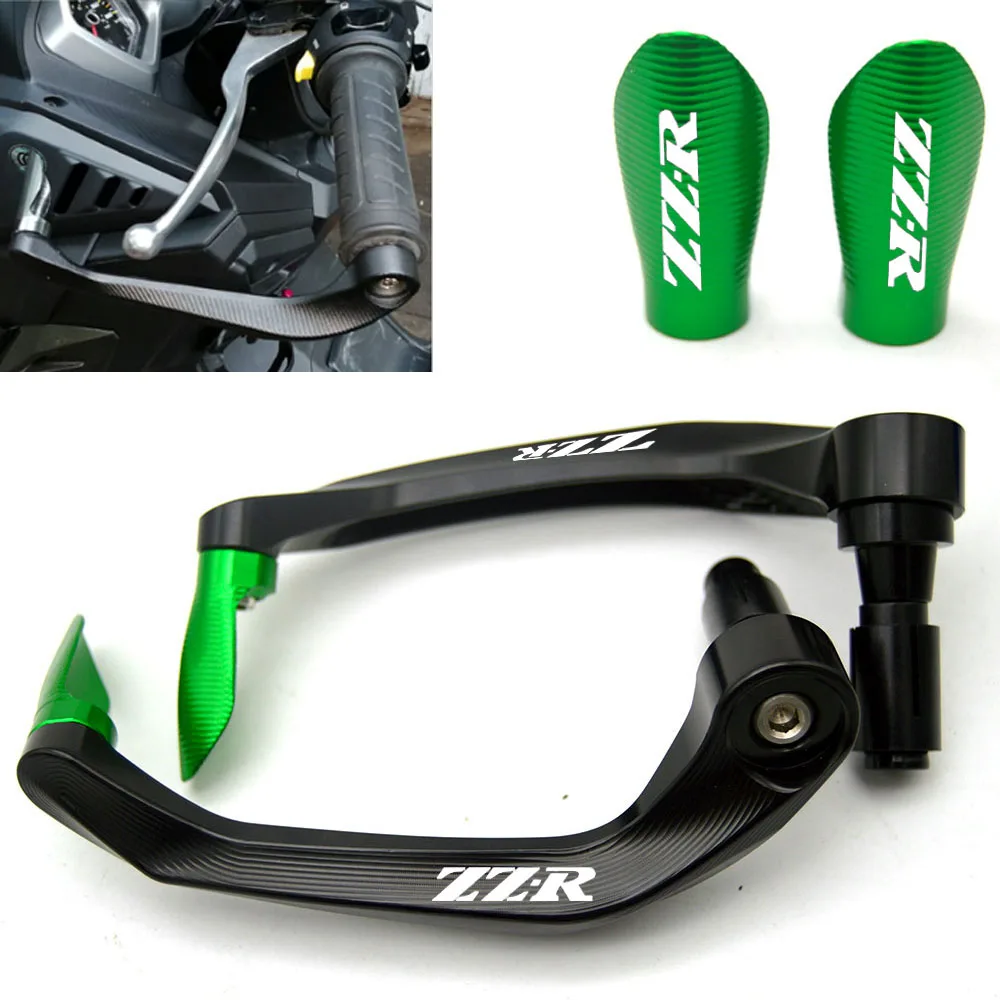 Универсальный 7/" 22 мм руль мотоцикла тормоза сцепления Рычаги протектор для Kawasaki ZZR 600 1100 1200 1400 ZZR600 ZZR1200