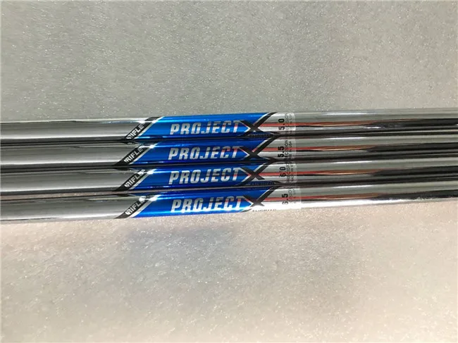 

Brand New 10pcs PROJECT X Golf Steel Shaft 0.370 Size Steel Golf Shaft R/S Flex DHL Free Shipping