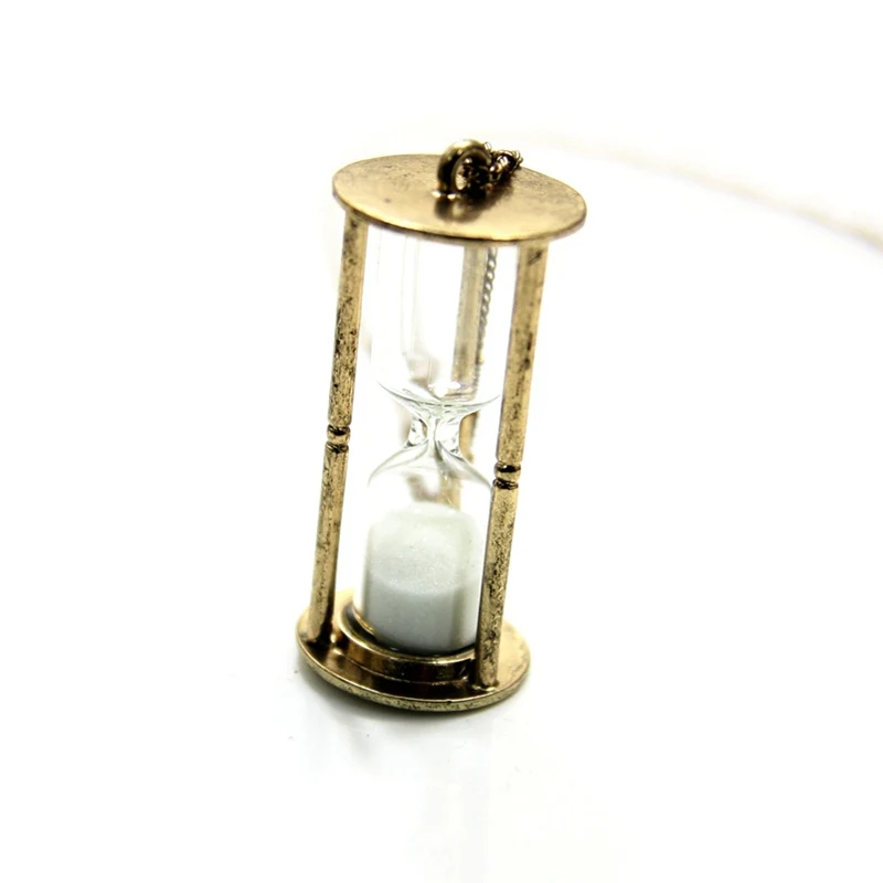 

fashion jewelry accessories vintage hourglass big pendant chain necklace