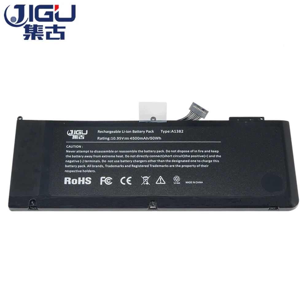 JIGU Батарея A1382 020-7134-A 661-5844 для MacBook Pro 1" A1286 2011 2012 модель