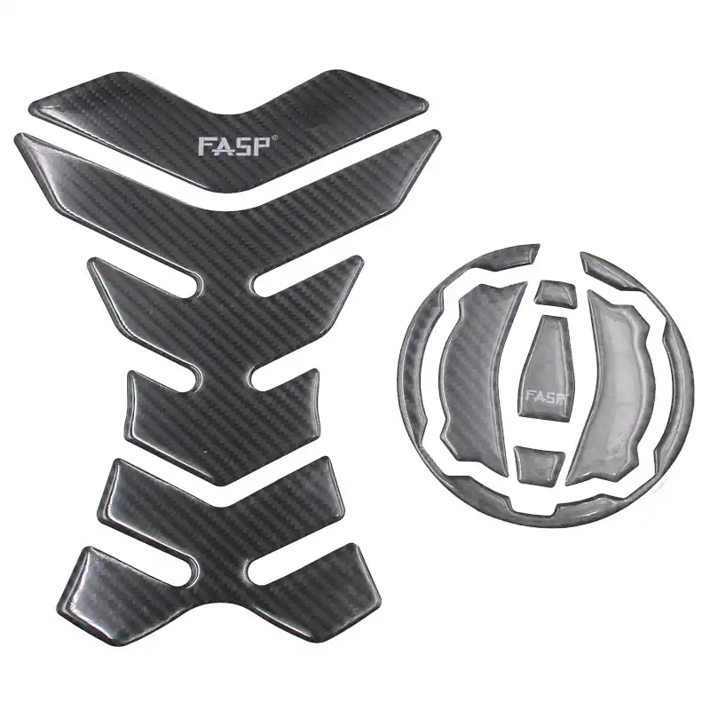 Color : A Moto Autocollants For Kawasaki Ninja Z900 Z 900 Gaz R/éservoir dhuile carburant Pad Protector Autocollants Stickers Fish Bone Moto 2018 2019
