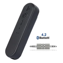 Hands Free Car Bluetooth Receiver AUX Music Audio Adapter 3.5mm PC Adapter Bluetooth 4.2 Converter Earphone TV Wireless Receiver