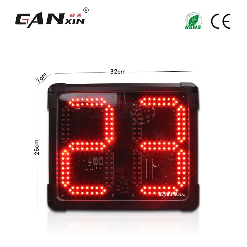 

[Ganxin] 8" large multifunctional day countdown clock counter led digital electronic basketball shot clock