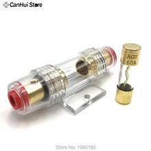 DC 12 В Автомобильный ремонт аудио держатель предохранителя 8 Калибр 60А автомобильный стерео аудио автоматический выключатель Встроенный предохранитель звуковой сигнал предохранитель автомобильный страховой
