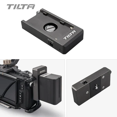 

Tilta F970 Battery Plate 12V 7.4V Output Port with 1/4-20 Mounting Holes for Blackmagic BMPCC 4K Camera Cage