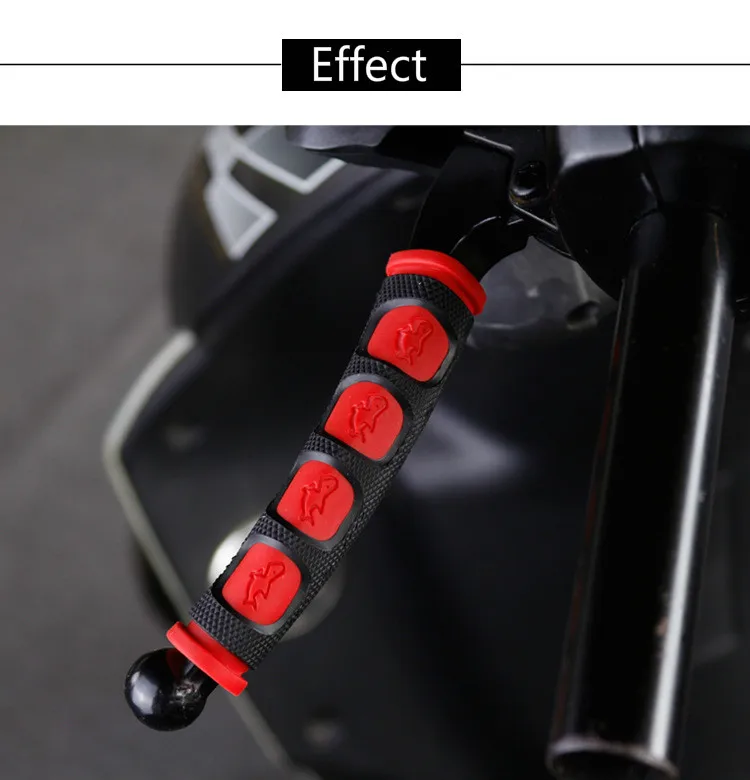 Motorcycle Accessories Universal Moto E-bike Scooter Handlebar Moto Horn Corner Handle Slip Rubber Sleeve Handle Brake Grips