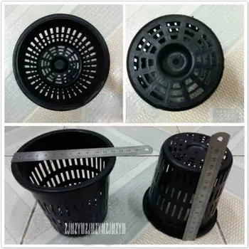 

40PCS\LOT 125# Mesh Plant Pot, Plastic Flower Pot ,Porous Basin -Gardening Net Cups Pots for Orchids / Aquaculture / Hydroponics