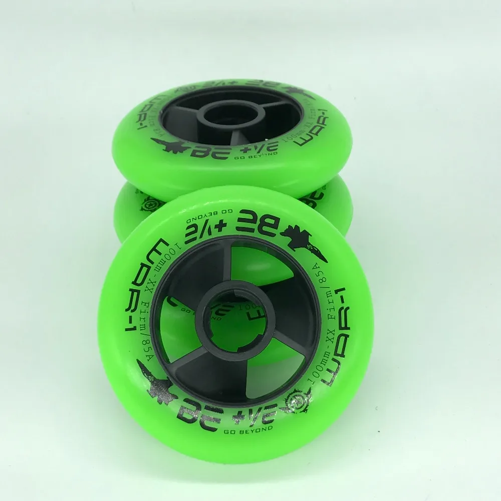 

4 Piece 85A Inline Speed Skate Wheels 110mm Skates Wheel SHR 100mm 90mm xx firm PU Wear-Resisting Roller Skating Racing Rodas