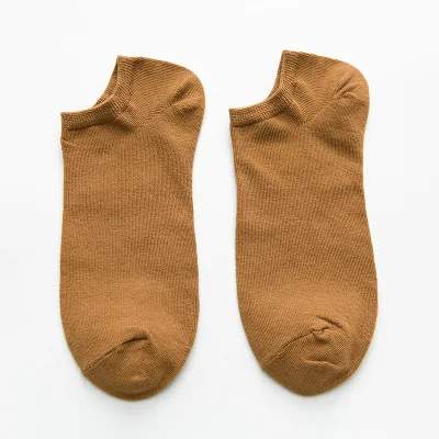 Хит сезона весна-лето, мужские хлопковые короткие носки для мужчин, деловые повседневные однотонные короткие мужские носки, носки для плавания - Цвет: AW209