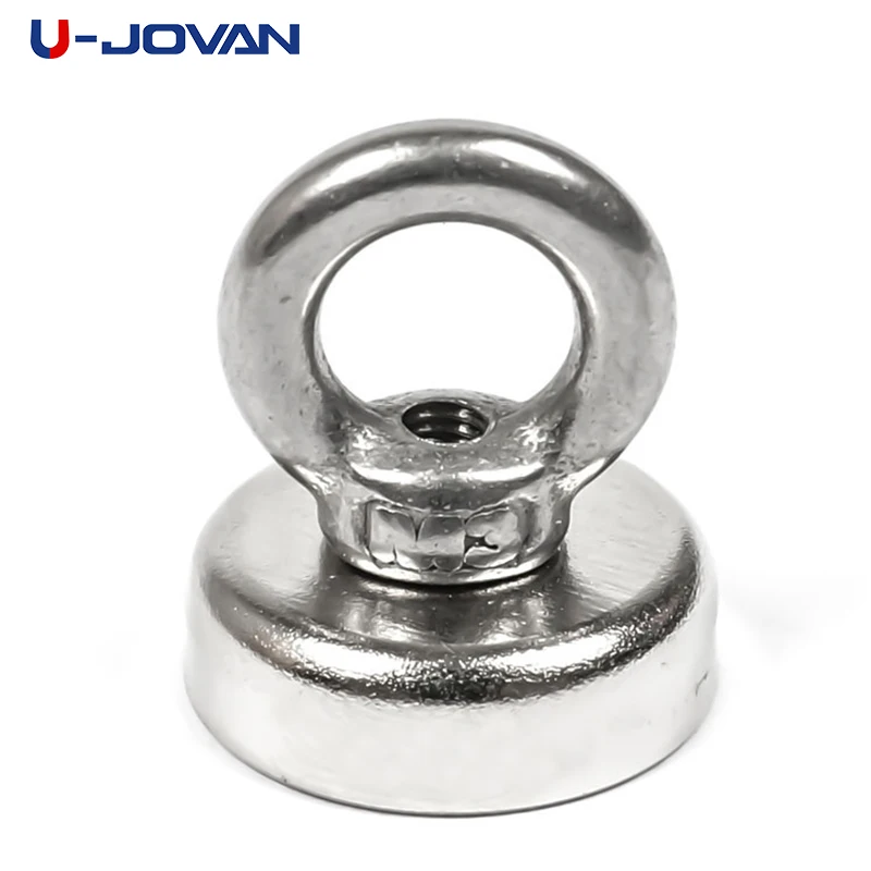 

U-JOVAN Diameter of 16mm Super Fishing Powerful Ring Magnets Deep-sea for Strong Magnet Circular