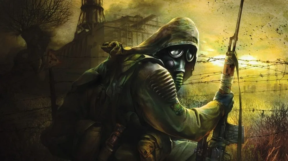 Stalker Game Art Deco Poster Wall Fabric Canvas 3199