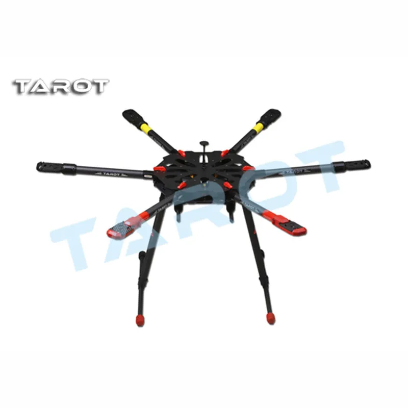 

Tarot-RC X6 aerial aircraft set TL6X001 with Electric Retractable Landing Skids and Folding Arm for FPV Photography