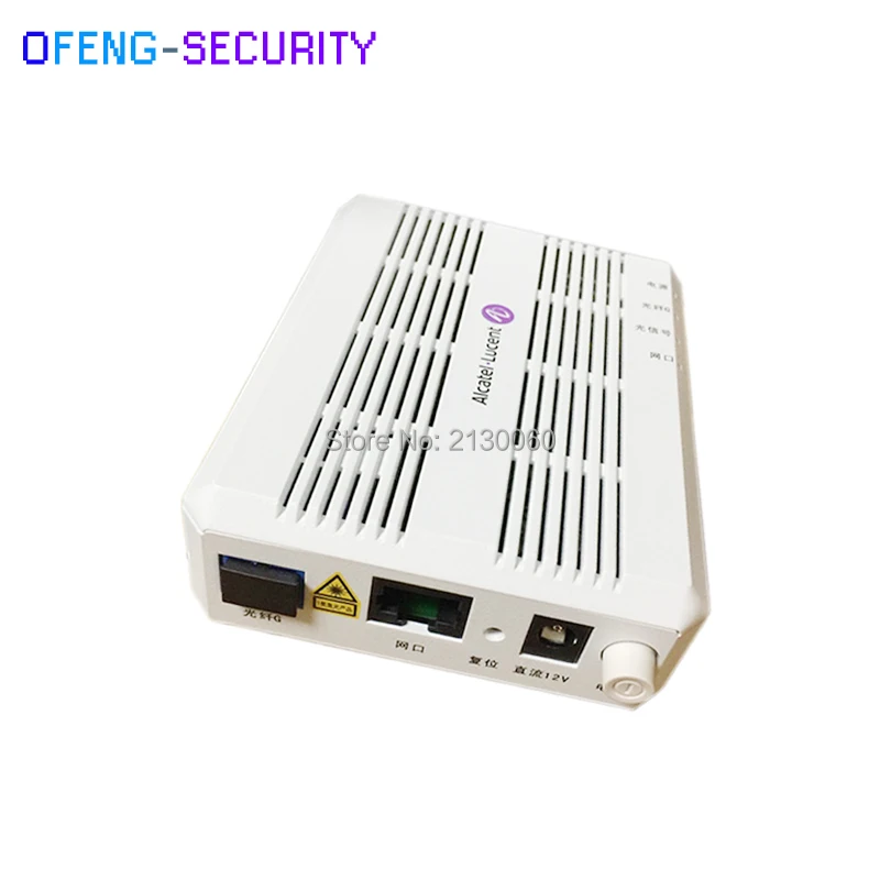 10 шт./лот I-010G GPON ONU Alcatel Lucent Bell оптический сетевой терминал FTTH ONT с 1 GE Ethernet портом