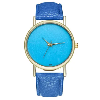 

FUNIQUE Simple Dial Pu Leather Couple Quartz Wrist Watch For Women Relojes Para Mujer Dropshipping
