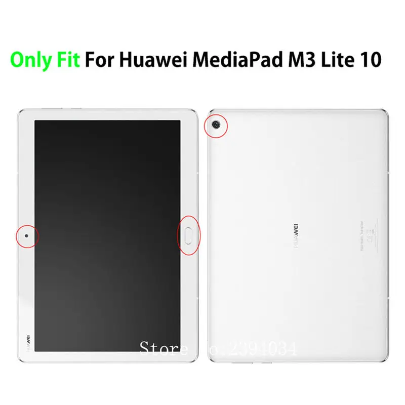 Тонкий чехол с рисунком для huawei MediaPad M3 Lite, 10 BAH-L09, BAH-W09, BAH-AL00, 10,1 дюймов, умный чехол, чехол для планшета, Детская мультяшная кожа