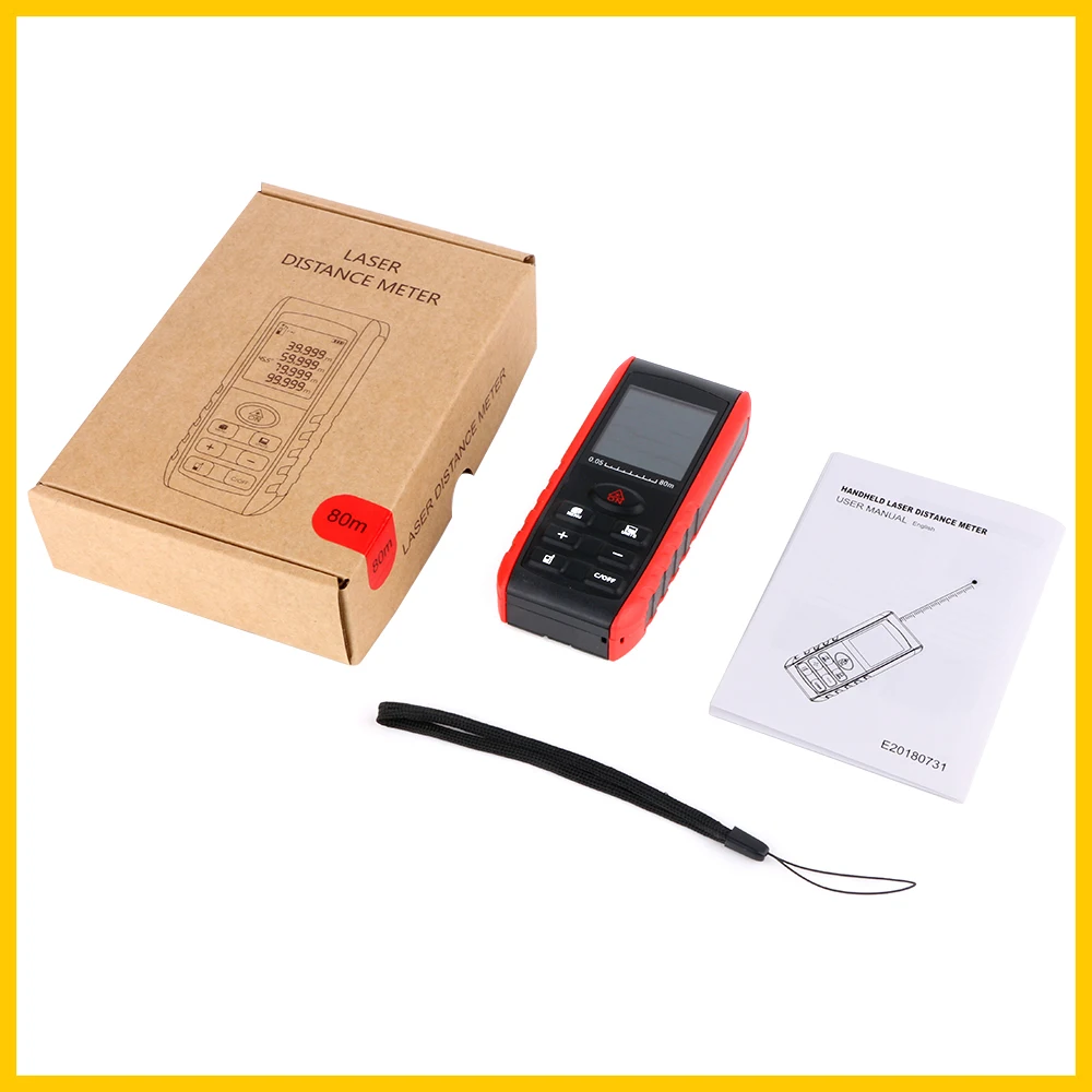 RZ Laser Rangefinder Distance Meter Digital Tape MeasureTilt Function Handheld Tools 40m 60M 80M 100M Laser Range Finder RZ Laser Rangefinder Distance Meter Digital Tape MeasureTilt Function Handheld Tools 40m 60M 80M 100M Laser Range Finder