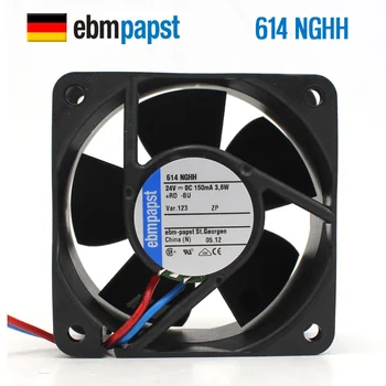 

NEW ebmpapst PAPST 614NGHH 24V 3.6W 6025 cooling fan