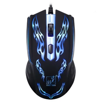 

1500DPI LED Optical USB Wired Gaming Mouse for Computer Game Gamers