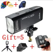 Godox AD200 Pocket Flash speedlite High-speed photographic For Canon Nikon Sony 200W TTL Lithium Battery Pack