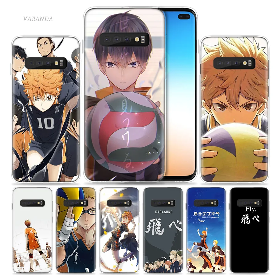 

Haikyuu Hinata Case for Samsung Galaxy S8 S9 S10 5G S10e S7 Note 8 9 J4 J6 Plus J5 J8 2018 J3 Silicone NEW Anime Phone Bags Capa