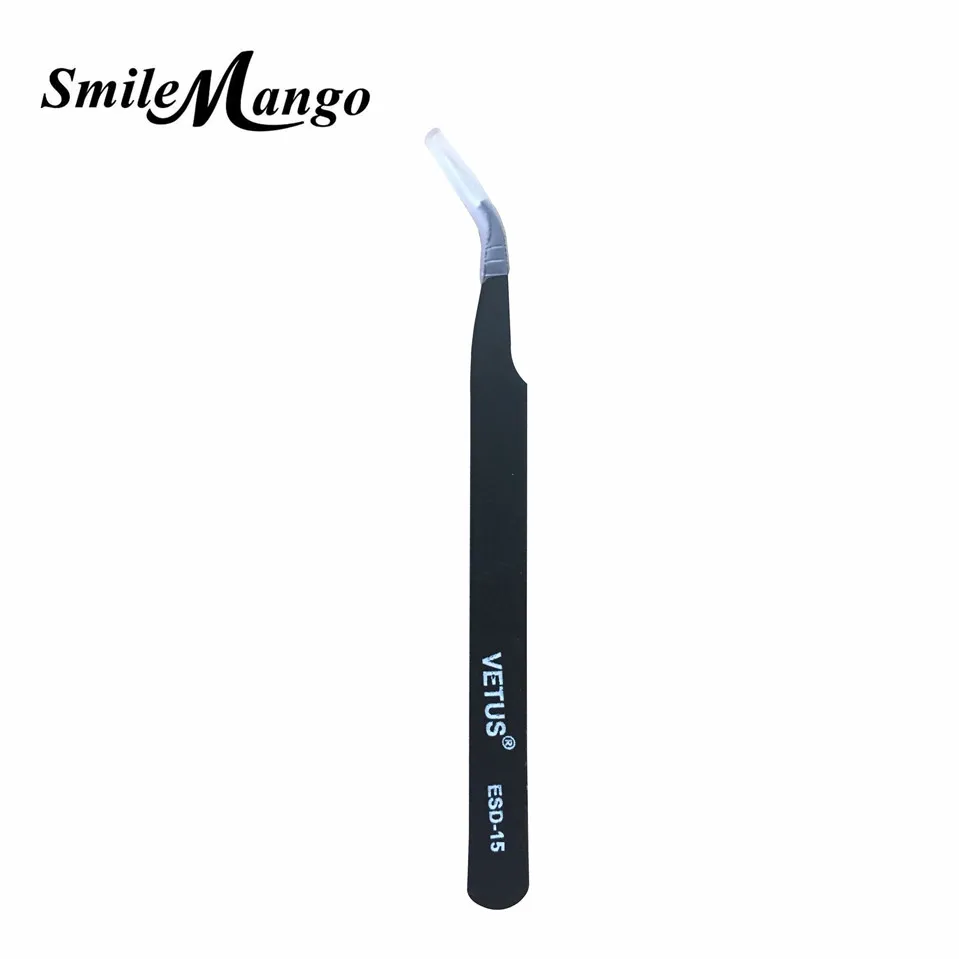 

Original Factory Outlet VETUS BGA Precision Electrostatic Tweezers ESD-15 Stainless Steel Anti-static Tweezers Free Shipping