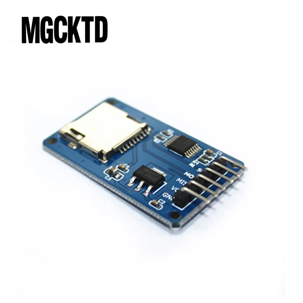 Electronics Project Module 10PCS Micro SD Card Reader Module - TF Card ...