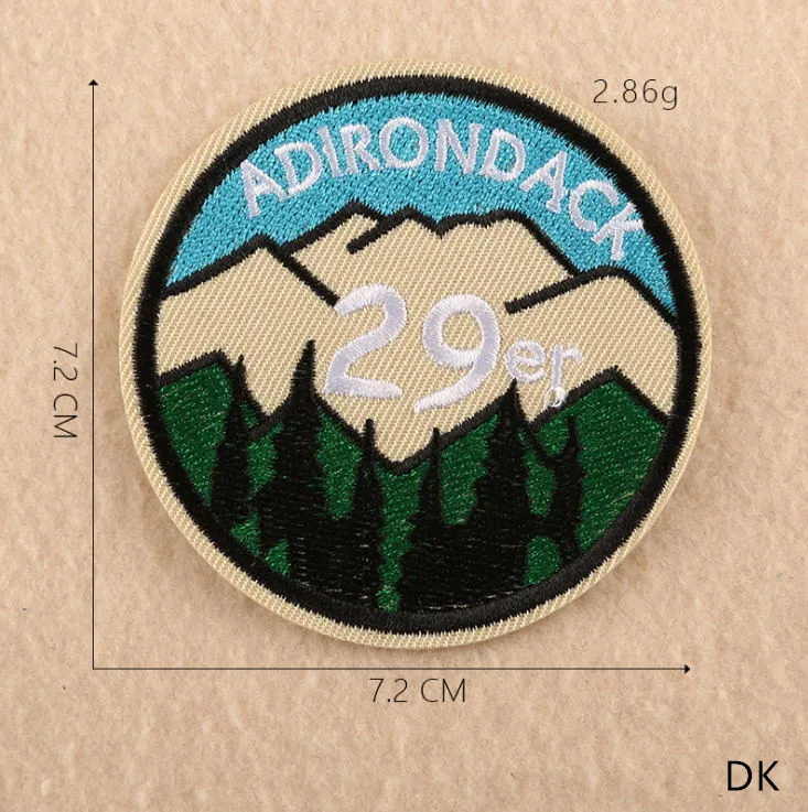 Новое поступление 10 шт. вышитые нашивки железные на пришивке Джинсы Пальто