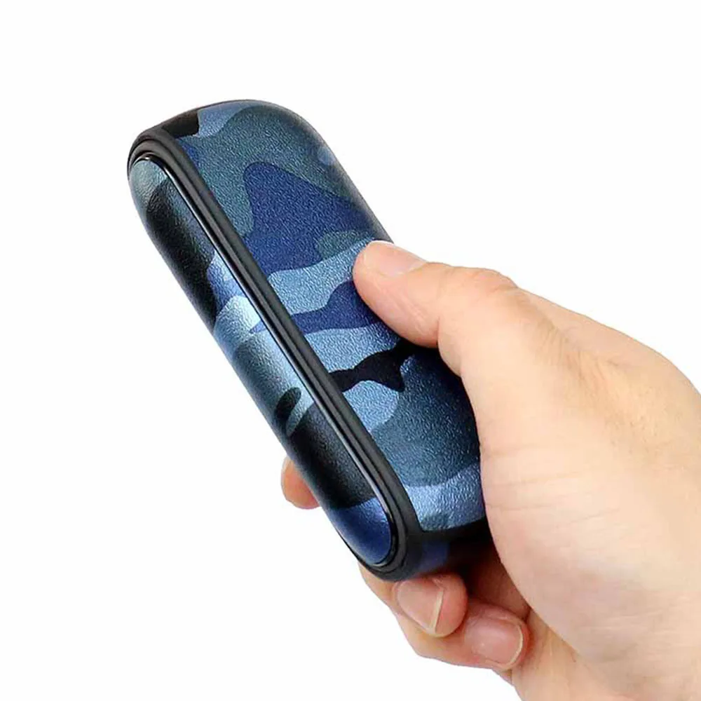 JINXINGCHENG 4 цвета Камуфляжный кожаный чехол для iqos 3 0 и боковая крышка Держатель