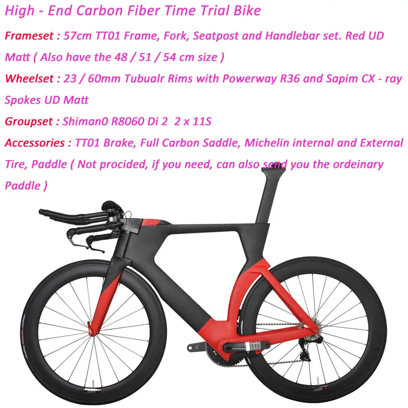 Red TT Bike