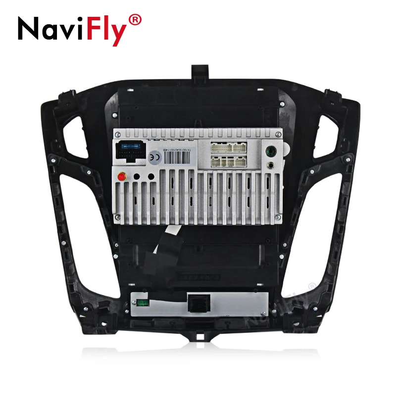 Navifly Tesla Android8.1 Автомобильный gps multmiedia плеер для Ford Focus 2012 2017 поддержка RDS DVR вид