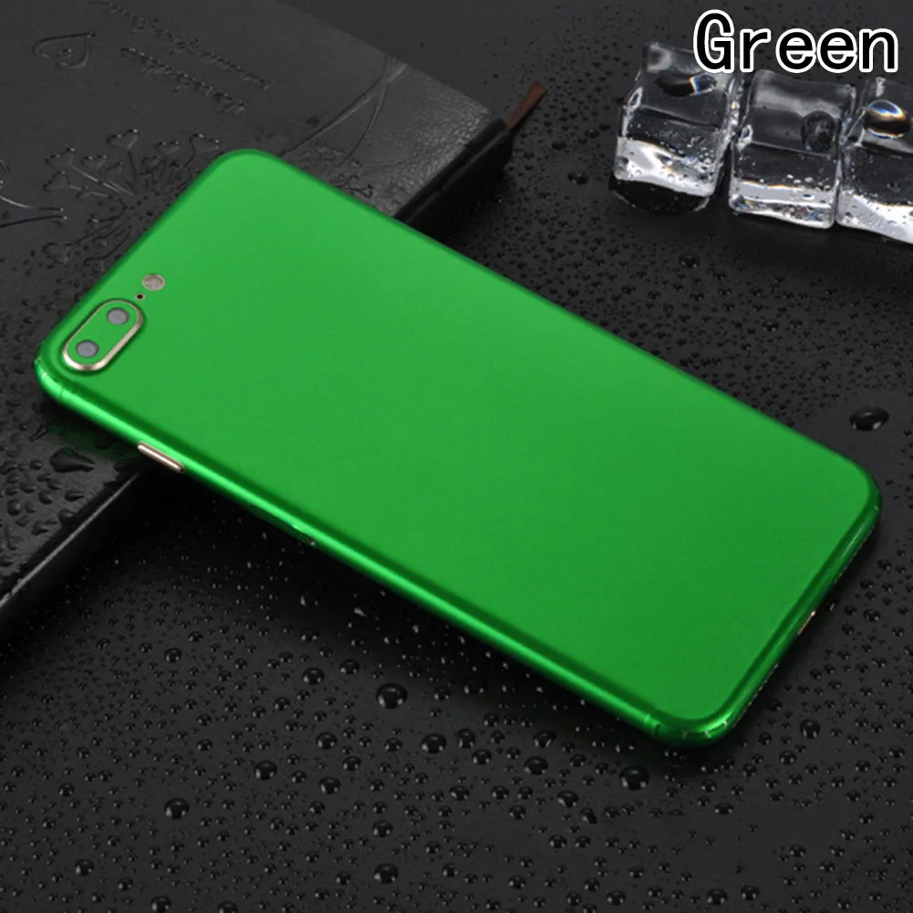 PA1506GR-1 Красная задняя пленка для iPhone 7 7 Plus, тонкая защитная пленка для экрана, цветные наклейки, задняя декоративная пленка - Цвет: PA1506GR-1