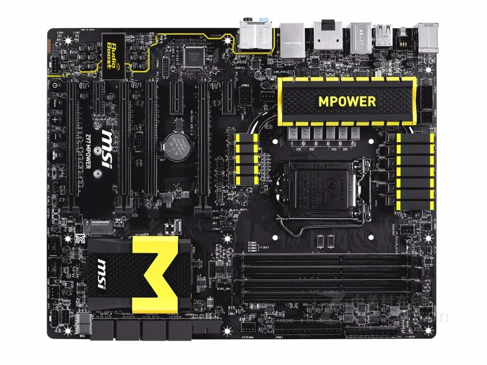 MSI Z97 MPOWER оригинальная материнская плата Z97 LGA 1150 DDR3 i3 i5 i7 DDR3 32G SATA3 USB3.0 Бесплатная доставка
