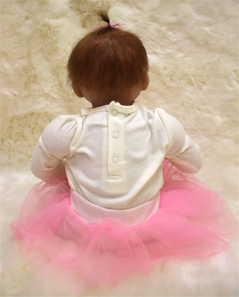 50 см силикона Reborn Baby Спящая кукла игрушки, реалистичные 20 дюймов новорожденных принцесса детей кукла Bebe возрождается девушки bonecas подарок на день рождения