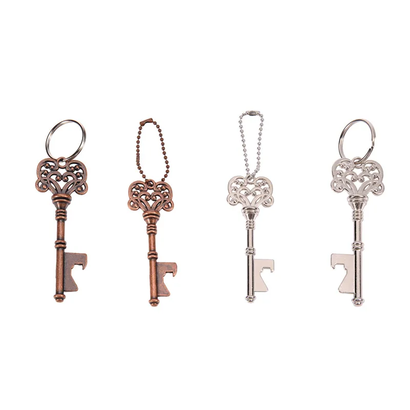 

Mini Portable Key Shape Steel Bottle Openers Beer Wine Bottle Opener Keychain Opener Tool