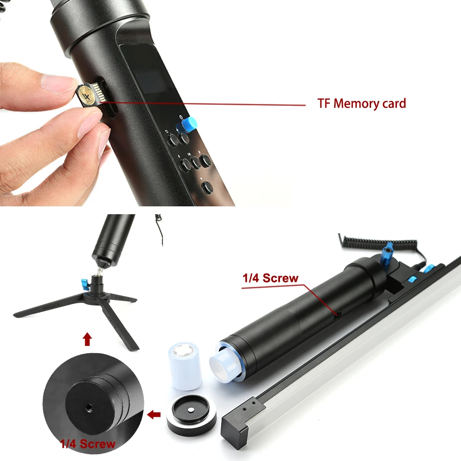  144 LEDs light The All-In-One Light Remote Magic Light Flash Plot Stick Painting Tool Animation Bli - 32904240782