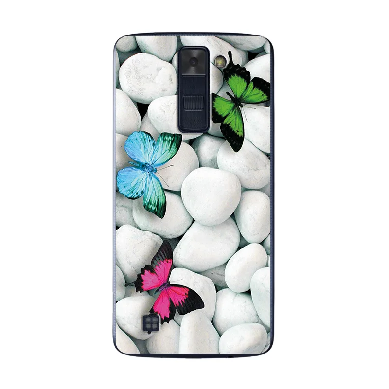 Милый модный чехол для телефона LG K7 M1 Tribute 5X210 LG-X210DS K330 5,0 ''Любовь Сердце задняя крышка для LG K8 K350N чехол-бампер