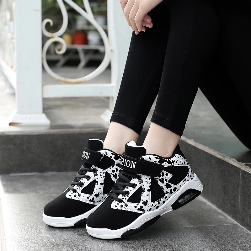 

2018 New Fashionable Vertiginous Air Cushion Plate Shoe Autumn New Athletic Recreational Shoe Sweet Lovers Male Shoe 5