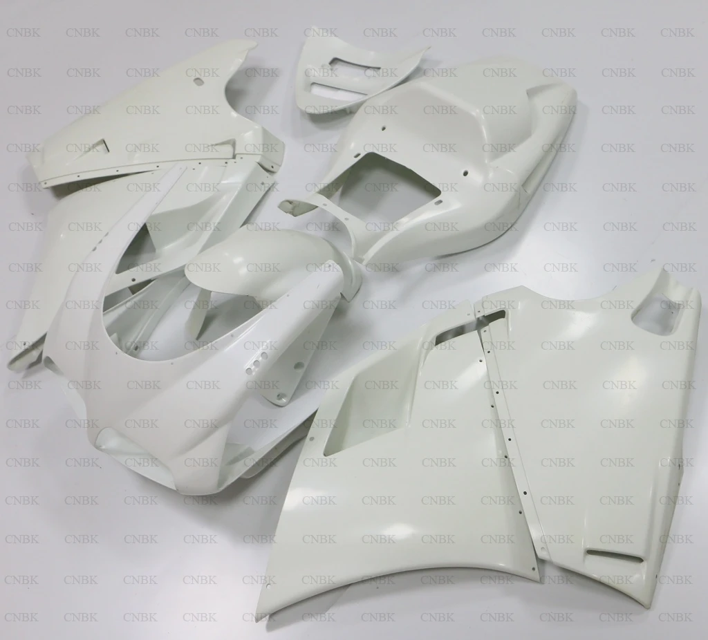 UNPAINTED fairing Для поездок на мотоцикле DUCATI 916 1996-2002 Обтекатели для поездок на мотоцикле DUCATI 996 1997 желтый Обтекатели из белого пластика 998 1996 мотоцикл обтекатель Неокрашенный - Цвет: UNPAINTED fairing