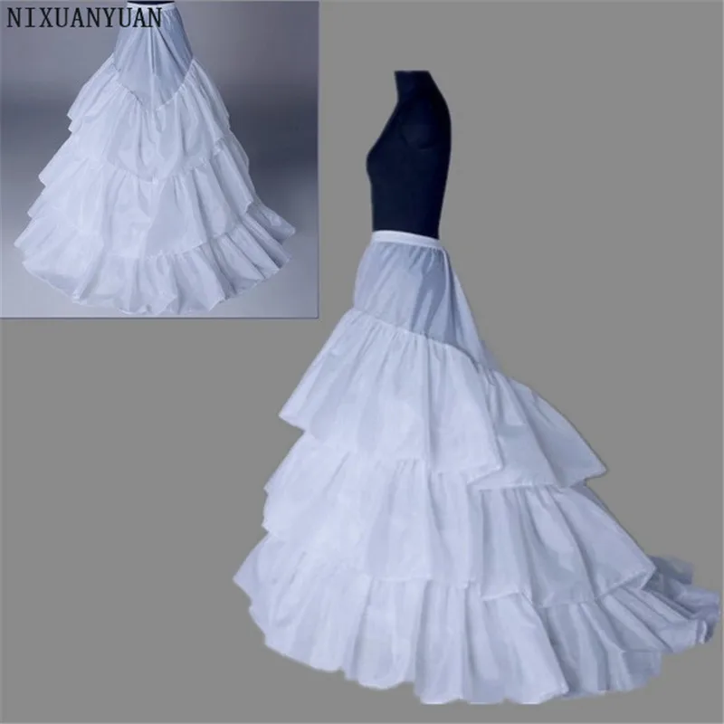 NIXUANYUAN Свадебная юбка новое поступление года Высокое качество 3-обруч тюль нижняя Кринолины для платье свадебные юбки