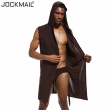 JOCKMAIL нейлон Ice Silk(искусственное волокно банные халаты для мужчин; Домашняя одежда, ночная рубашка, длинное платье, комплекты сексуальное кимоно Банный халат, мужские сексуальные спортивные шорты, пижамы, одежда для сна