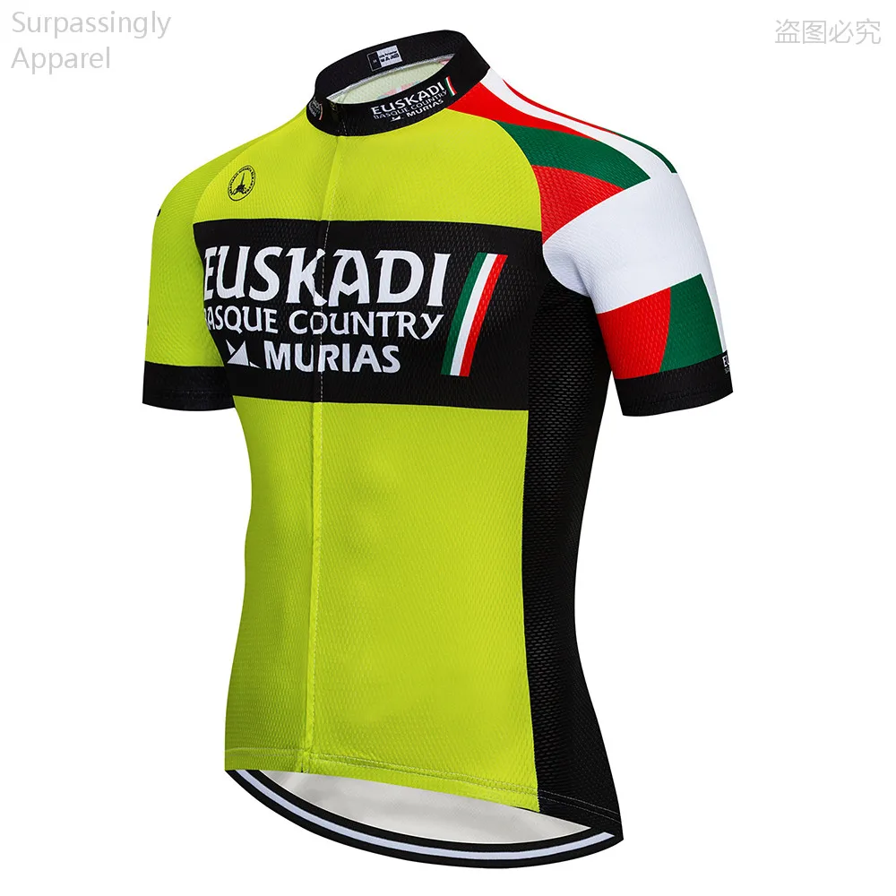 

2019 Pro Summer UCI Tour Team EUSKADI Cycling Jersey Clothing MTB Clothing Bicycle Clothes Maillot Ropa Ciclismo Men Cycling