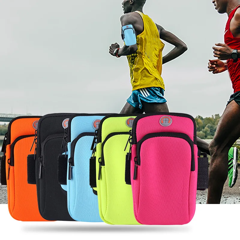 

Running Cycling Bag Arm Wrist Band Hand Sport Mobile Phone Case Storage Holder Accessory Waterproof Pouch for iphone