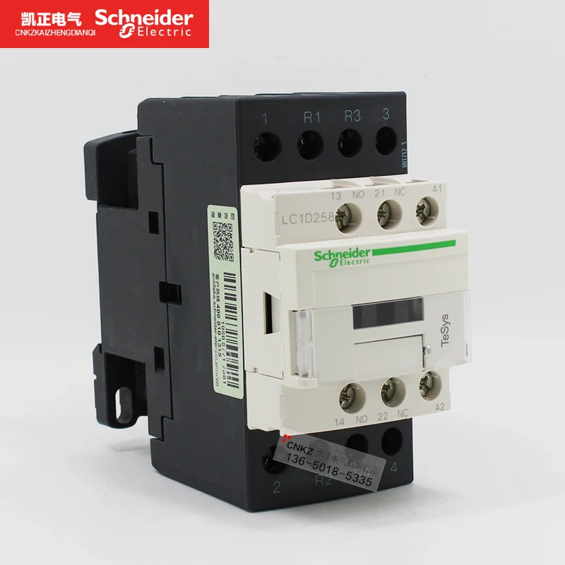

Schneider brand new genuine 25A AC contactor LC1D258E7C LC1D258M7C four pole AC220V