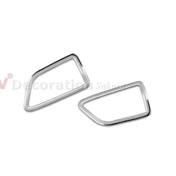 

For Mercedes-Benz CLA Class W177 2013 2014 2015 2016 2017 Aluminum Interior Car Shift Rod+Wiper Decoration Cover Trim Frame 2*